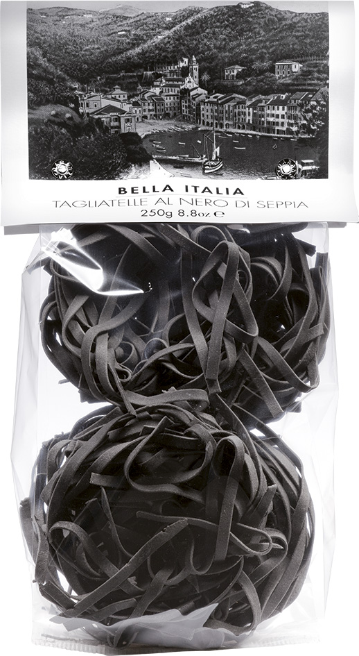 TAGLIATELLE 250g with squid-ink