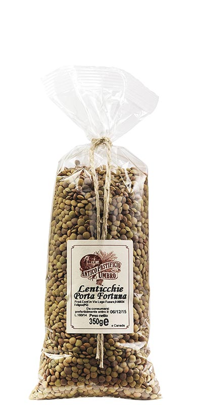 LENTILS 350g Good luck lentils in bag
