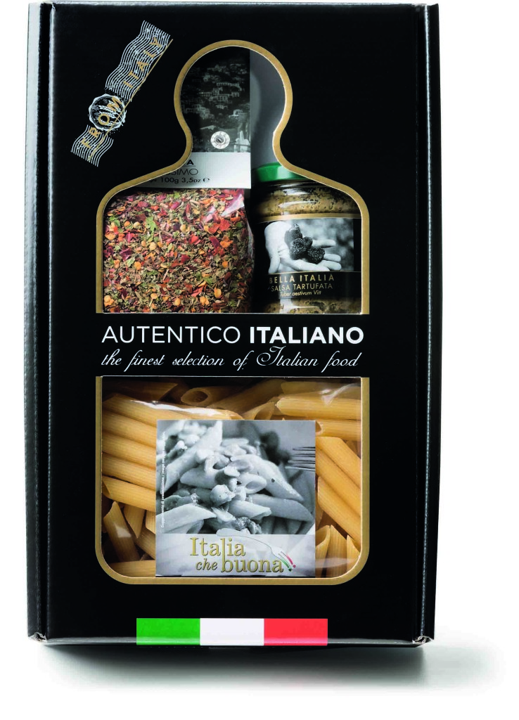  SVI010 PENNE 500 G, SALSA TARTUFATA 180 G, SPEZIE PICCANTISSIMO 100 G