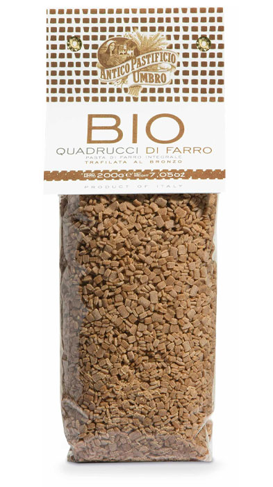  QUADRUCCI farro integrale 500g BIOF0005